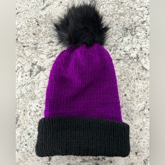 Accessories - Handmade Knit Winter Hat - Reversible